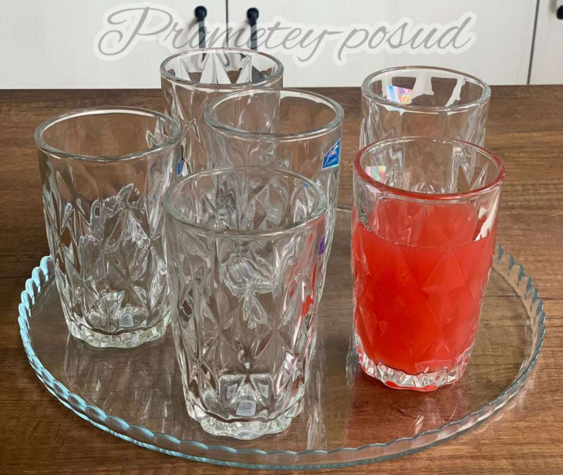 Набір стаканів 370мл/6шт (04612-BM-DL) | Інтернет-магазин Prometey в Україні | Гурт та роздріб