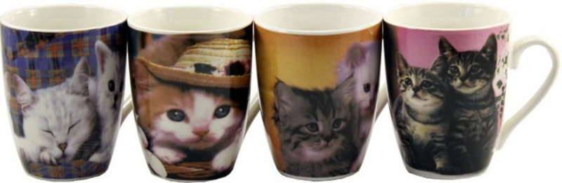 Чашка 330 мл  КОТИКИ (58-А) | Інтернет-магазин Prometey в Україні | Гурт та роздріб