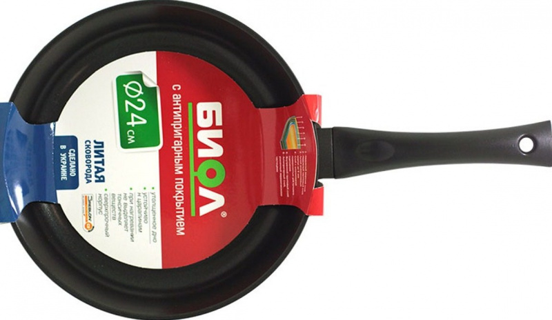 Сковорода "Класік" 24см з антипригарним покриттям (2407П) | Інтернет-магазин Prometey в Україні | Гурт та роздріб