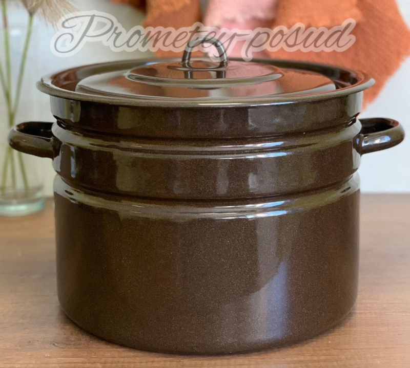 Бак емаль 40 л. з кришкою (2830/1) | Інтернет-магазин Prometey в Україні | Гурт та роздріб