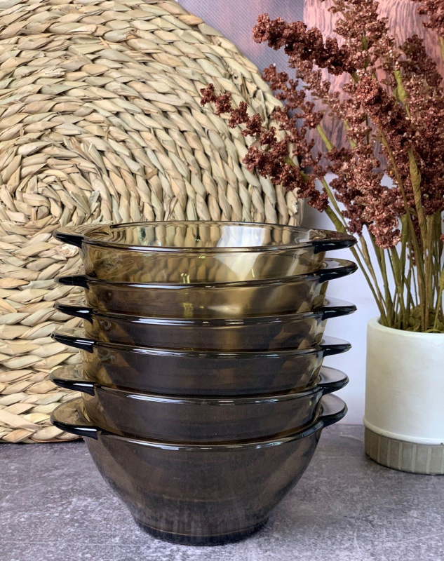 Бульйонниця 500 мл. Димне /Польша/  6шт./уп.(4040) | Інтернет-магазин Prometey в Україні | Гурт та роздріб