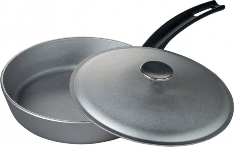 АЛЮМІНІЙ/ Сковорода з кришкою 24см потовщ ТАЛКО (50241-D) | Інтернет-магазин Prometey в Україні | Гурт та роздріб