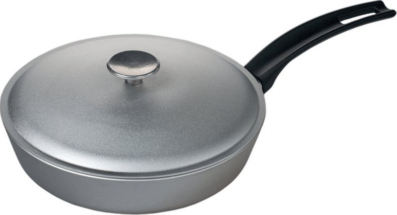 АЛЮМІНІЙ/ Сковорода з кришкою 24см потовщ ТАЛКО (50241-D) | Інтернет-магазин Prometey в Україні | Гурт та роздріб
