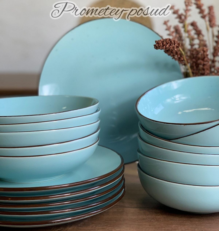 Limited Edition TERRA BLUE Піала-салатник 650мл. (6002-3) | Інтернет-магазин Prometey в Україні | Гурт та роздріб