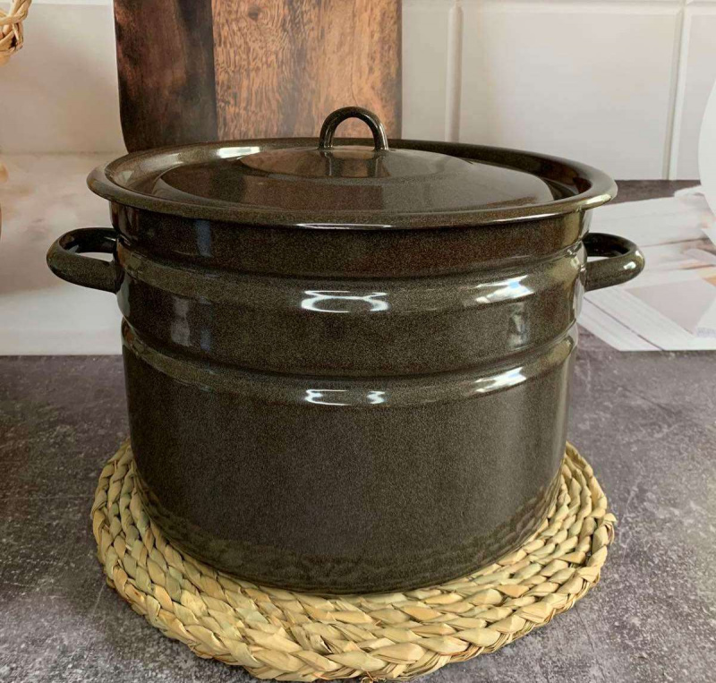 Бак емаль 40 л. з кришкою (2830/1) | Інтернет-магазин Prometey в Україні | Гурт та роздріб