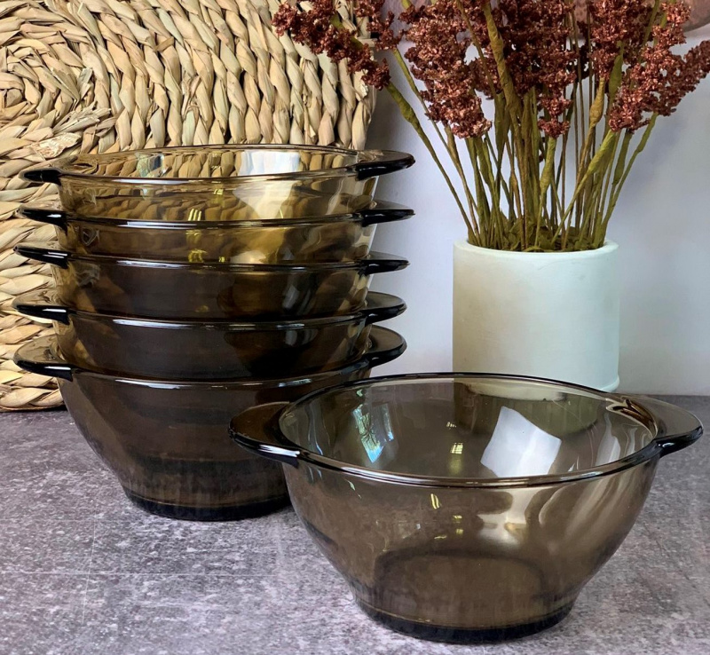 Бульйонниця 500 мл. Димне /Польша/  6шт./уп.(4040) | Інтернет-магазин Prometey в Україні | Гурт та роздріб