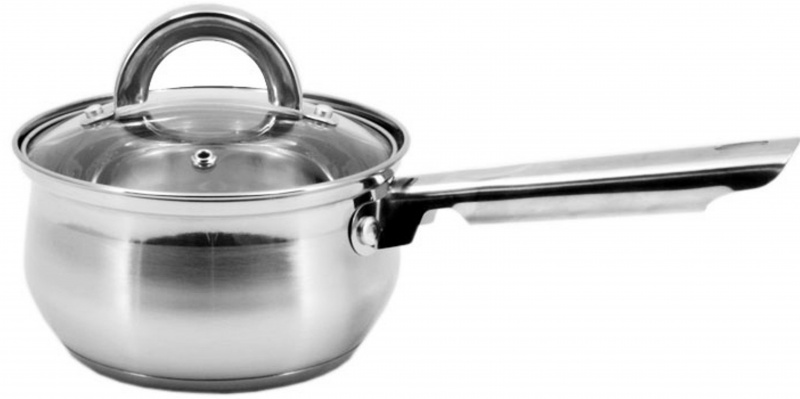 Ківш нержавійка 1.9 л сфер.cкл/кр.  ZAUBERG (1.9 SS- ZB) | Інтернет-магазин Prometey в Україні | Гурт та роздріб