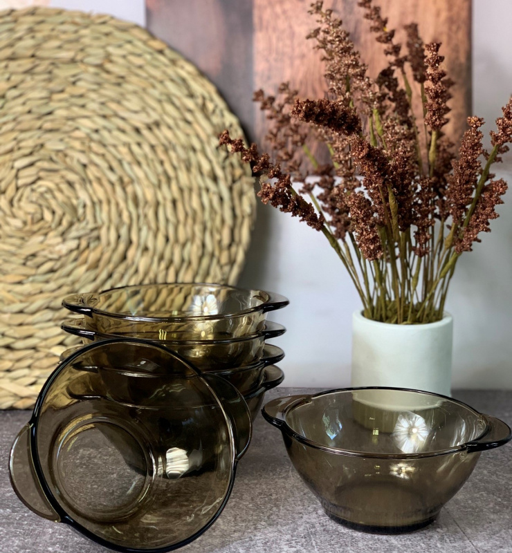 Бульйонниця 500 мл. Димне /Польша/  6шт./уп.(4040) | Інтернет-магазин Prometey в Україні | Гурт та роздріб