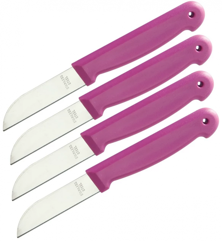 Набір ножів 4пр 15,5см  для овочів (04436)