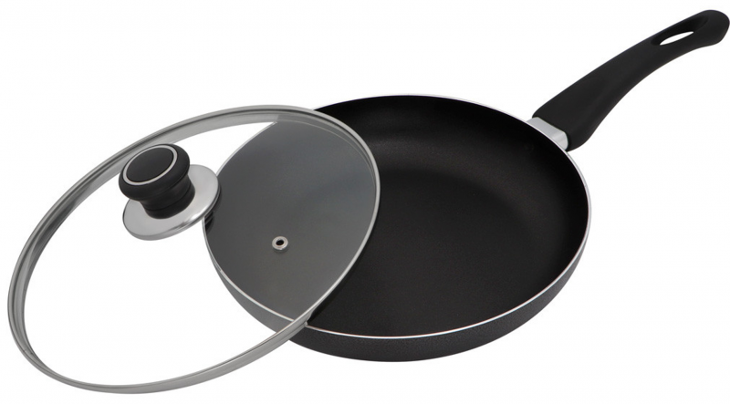 Сковорода з кришкою 20см ІНТ.МАРМУРОВА (20-Н PС/PN) | Інтернет-магазин Prometey в Україні | Гурт та роздріб