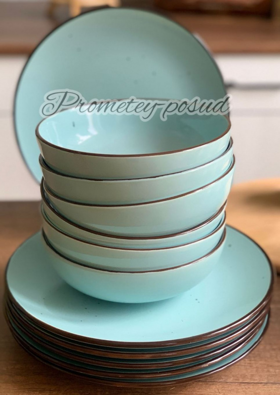 Limited Edition TERRA BLUE Піала-салатник 650мл. (6002-3) | Інтернет-магазин Prometey в Україні | Гурт та роздріб