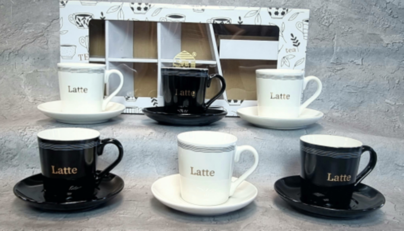 Набір чайний 12пр. 240мл Кав'ярня  (15102) | Інтернет-магазин Prometey в Україні | Гурт та роздріб